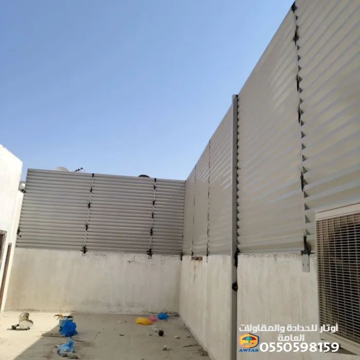 اشكال  سواتر  حديد  في  القصيم