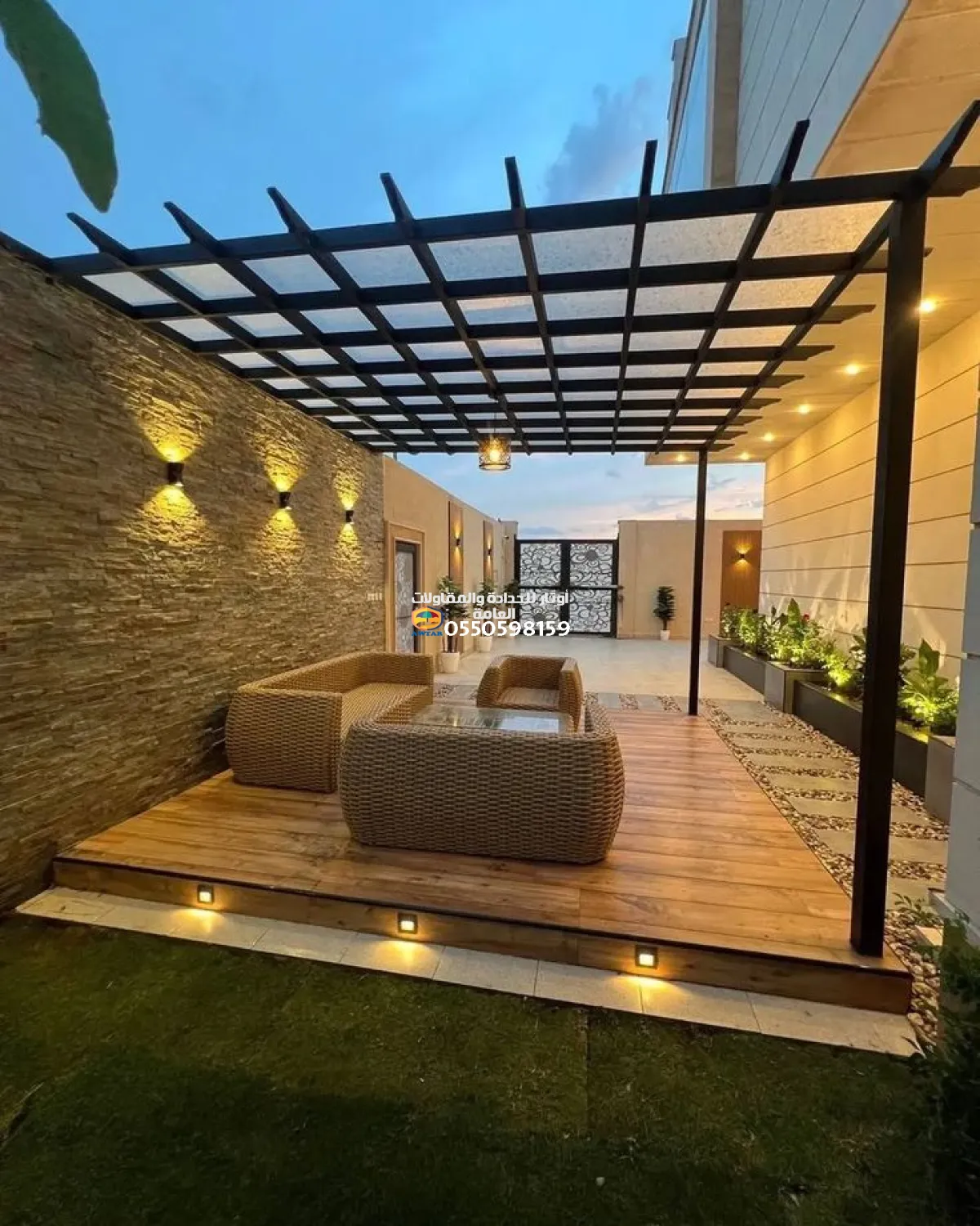 برجولات حدائق